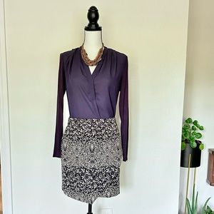 Embroidered Mini Skirt